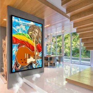 Original BOB MARLEY painting by SNEAK